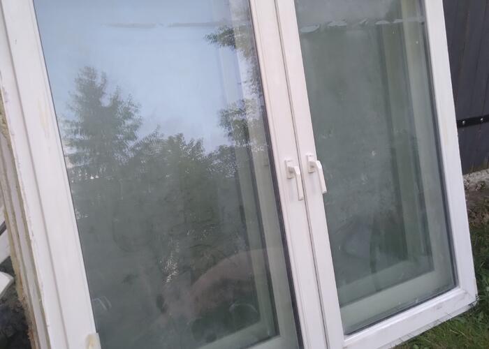 Grajewo ogłoszenia: Sprzedam 2 okna  plastikowe z demontażu wys. 155x177 szer.